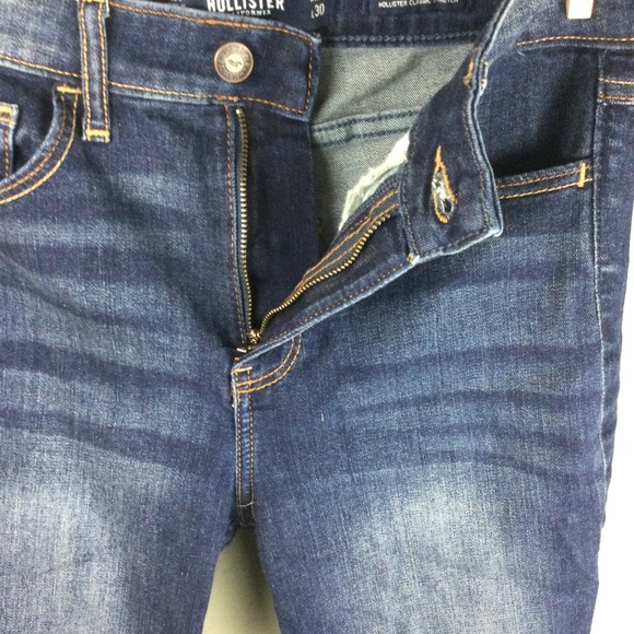 Hollister High Rise Super Skinny Stretch Distressed Jeans Size 1 - Picture 7 of 10